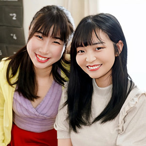 【FANZAの素人エロ動画】ゆめ＆ここみ｜pwife1074