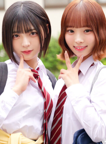 【FANZAの素人エロ動画】ふうちゃん＆ゆみちゃん｜skho320