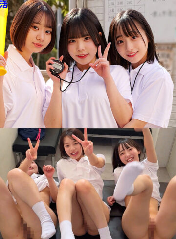 【FANZAの素人エロ動画】みこちゃん＆ゆらちゃん＆いとちゃん｜smub131